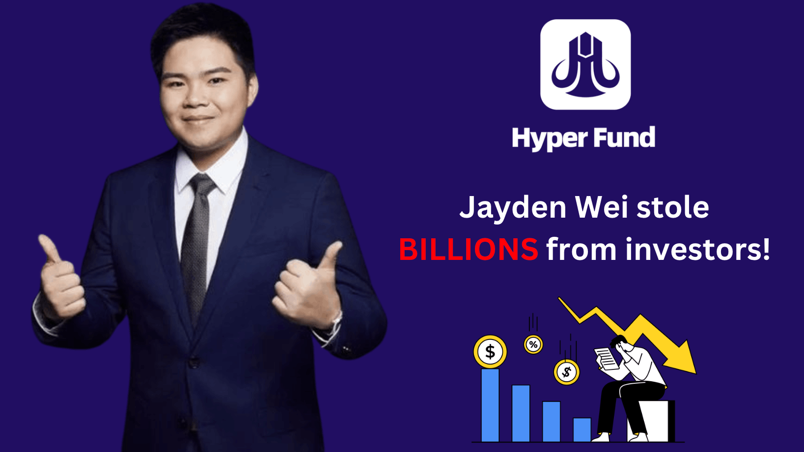 Jayden Wei stole billions from investors